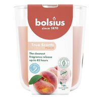 Bolsius geurglas true scents peach L