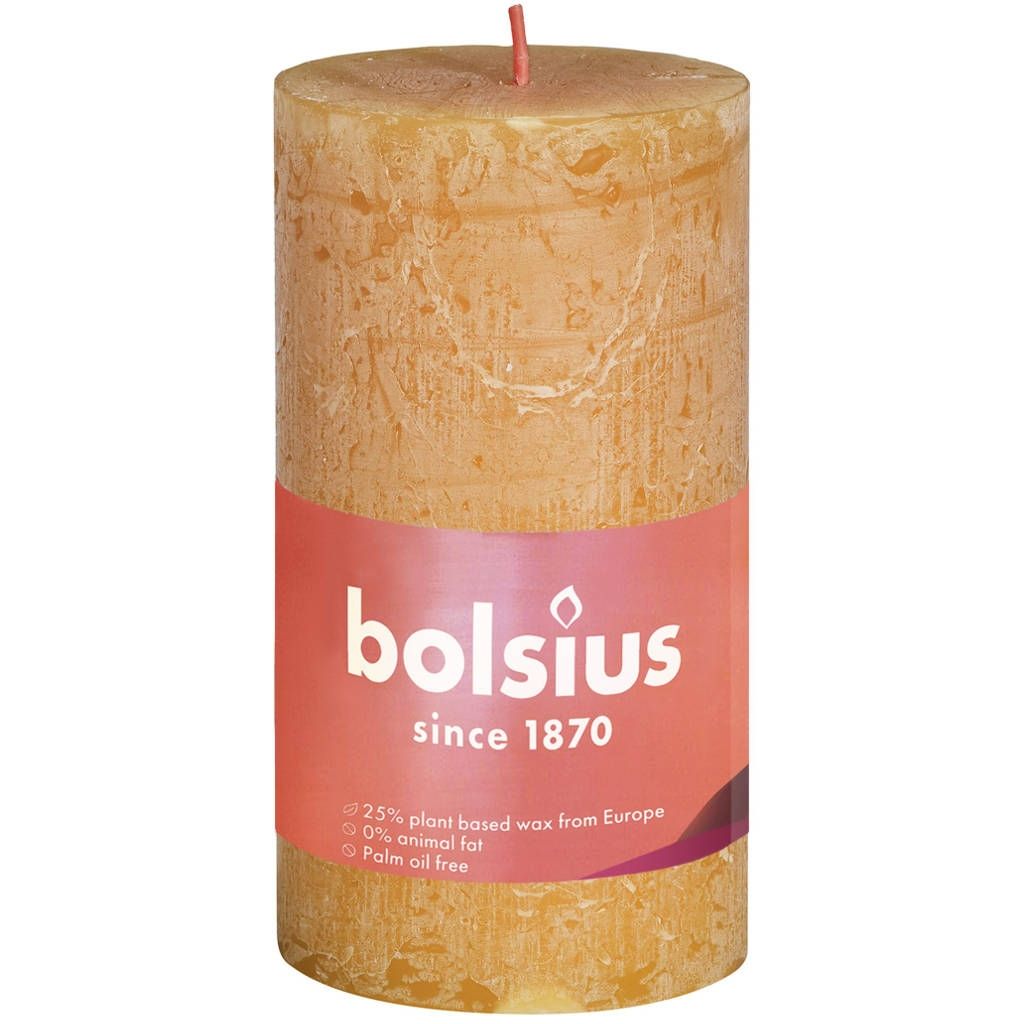 Inconsistent Automatisch Onregelmatigheden Bolsius kaars rustiek 10x5 cm honeycomb yellow - DeOosteindeOnline.nl