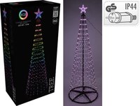 Verlichte boom 300 cm 550 led multi colour