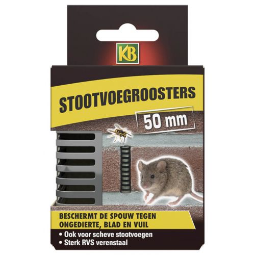 Home defense stootvoegrooster 50 mm 10 stuks