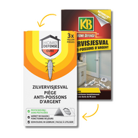 Home defense zilvervisjes val 3 stuks