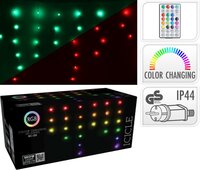 Led fonkel icicleverlichting 85 lampjes multicolour