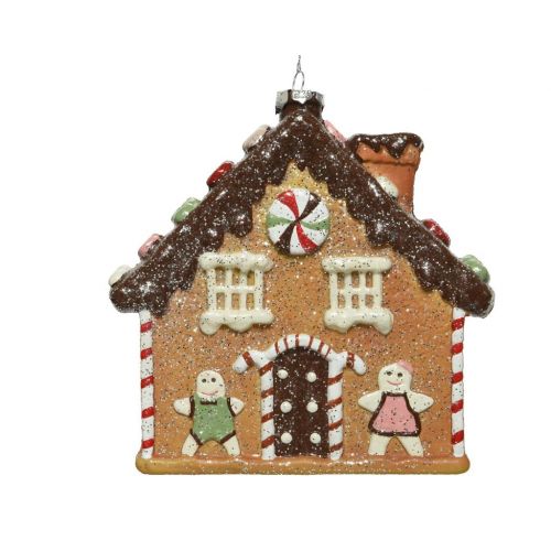 Kerst hanger peperkoekhuis 38 cm