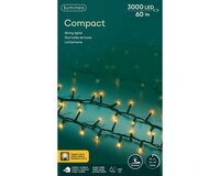 Basic kerstverlichting LED compact rice lights 3000 klassiek - afbeelding 2