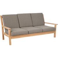 Lesli loungebank teak 180 cm - afbeelding 1