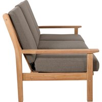 Lesli loungebank teak 180 cm - afbeelding 2