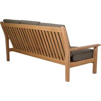 Lesli loungebank teak 180 cm - afbeelding 3