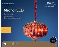 Decoratieve lamp microled 15 lampjes - afbeelding 2