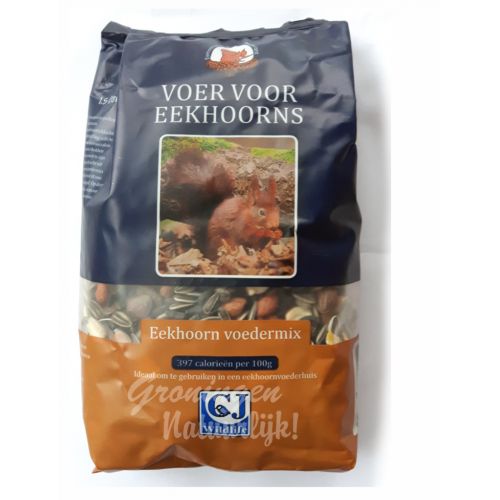 Natuurmonumenten eekhoornvoedermix 1.5 liter