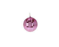 Spiegelbal 10 cm licht roze